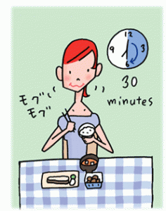 ゆっくり食事ダイエットでフランス人になろう 満腹感は時間差でやってくる Sugoitokyo